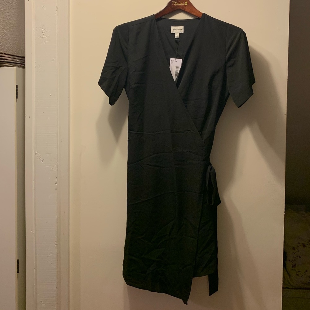 Frank & Oak wrap dress